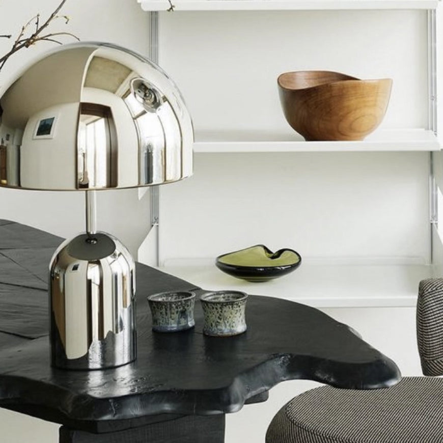 Electroplated Mushroom Lamp