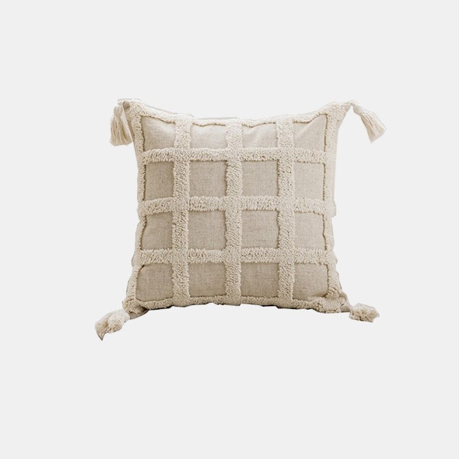 Check Throw Pillow