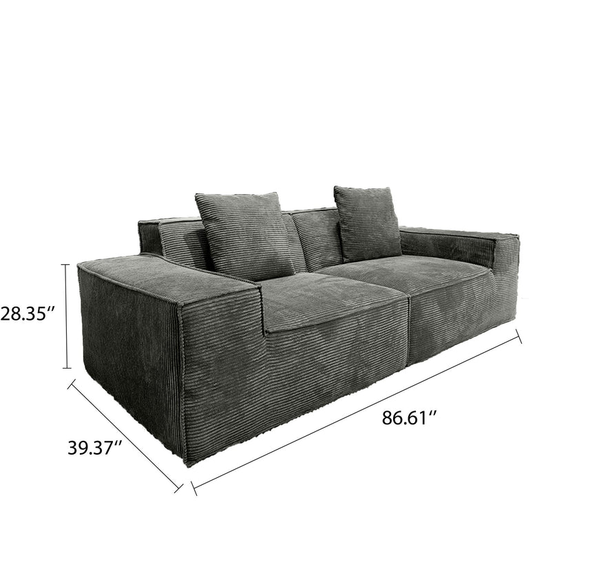 2 Seater Angle Sofa